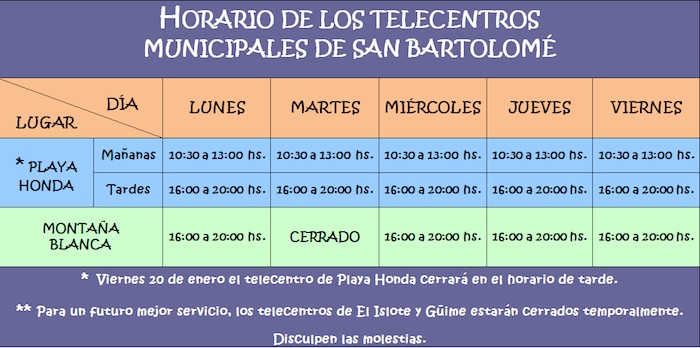 Horario