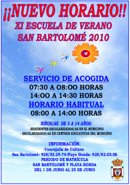 Cartel de ña XI Escuela Verano