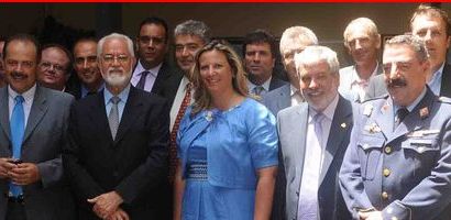 SAN BARTOLOMÉ ACOMPAÑÓ AL SANTO EN PROCESIÓN POR LAS CALLES DEL MUNICIPIO