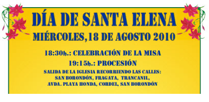 DÍA DE SANTA ELENA