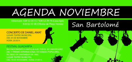 AGENDA CULTURAL DE NOVIEMBRE 2010