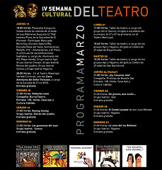  IV SEMANA CULTURAL DEL TEATRO